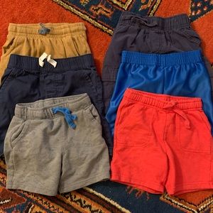 SOLD IN CUSTOM BUNDLE 3T Shorts - 6 Pairs